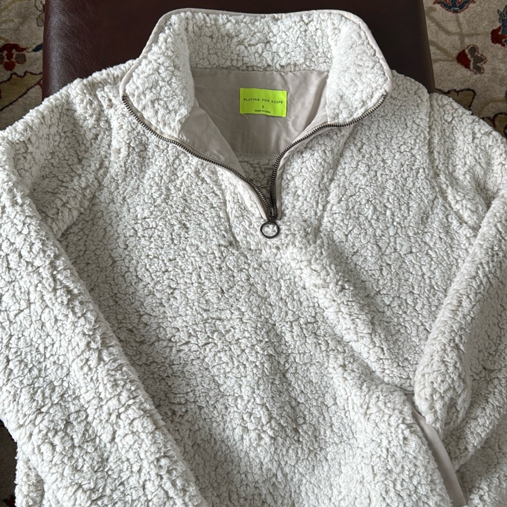 Playing for keeps sweater